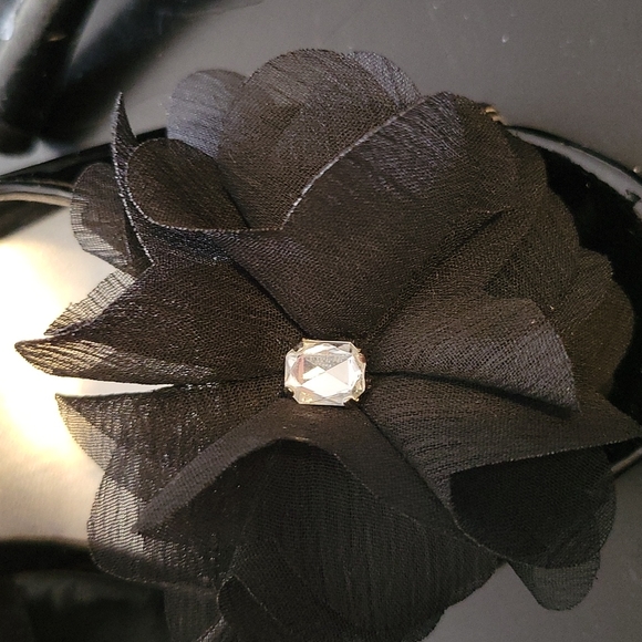 Madeleine Stuart Black Patent Heels Size 8.5 - Picture 7 of 7